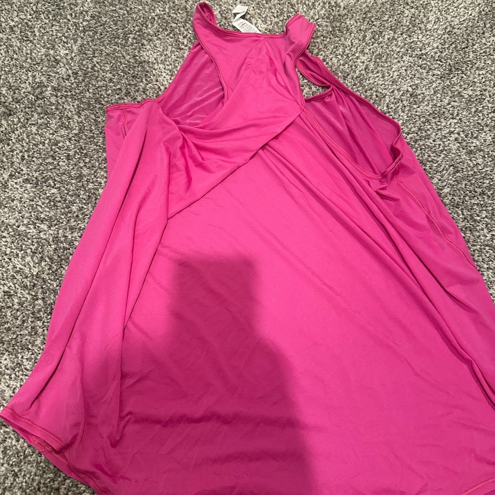 lululemon athletica Hot Pink Racerback Tank - Picture 3 of 3